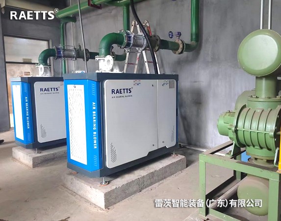 2臺(tái)22kWNG娛樂(lè)空氣懸浮風(fēng)機(jī)改造后一年節(jié)能15萬(wàn)元