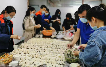 濃情冬至，其樂融融，銳天團隊與客戶共度佳節